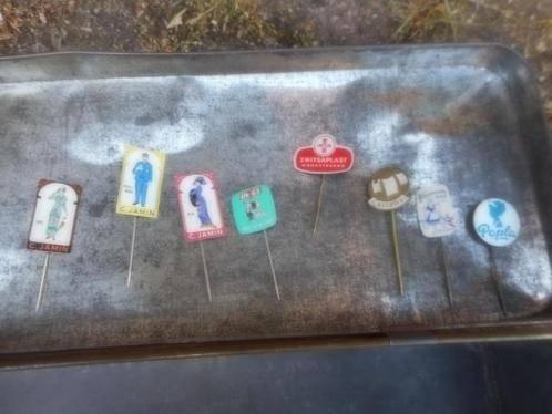 Oude speldjes / Jamin - koningshuis - Castelle - Popla, Ophalen of Verzenden, Gebruikt, Overige onderwerpen, Speldje of Pin