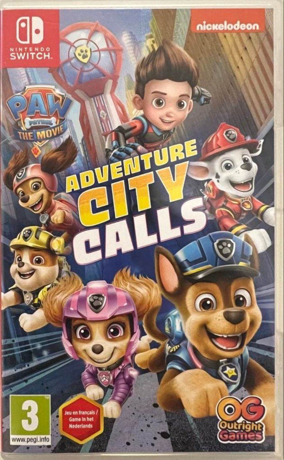 Paw Patrol: The Movie - Adventure City Calls, Switch, Avontuur en Actie, 2 spelers, Eén computer, Ophalen of Verzenden