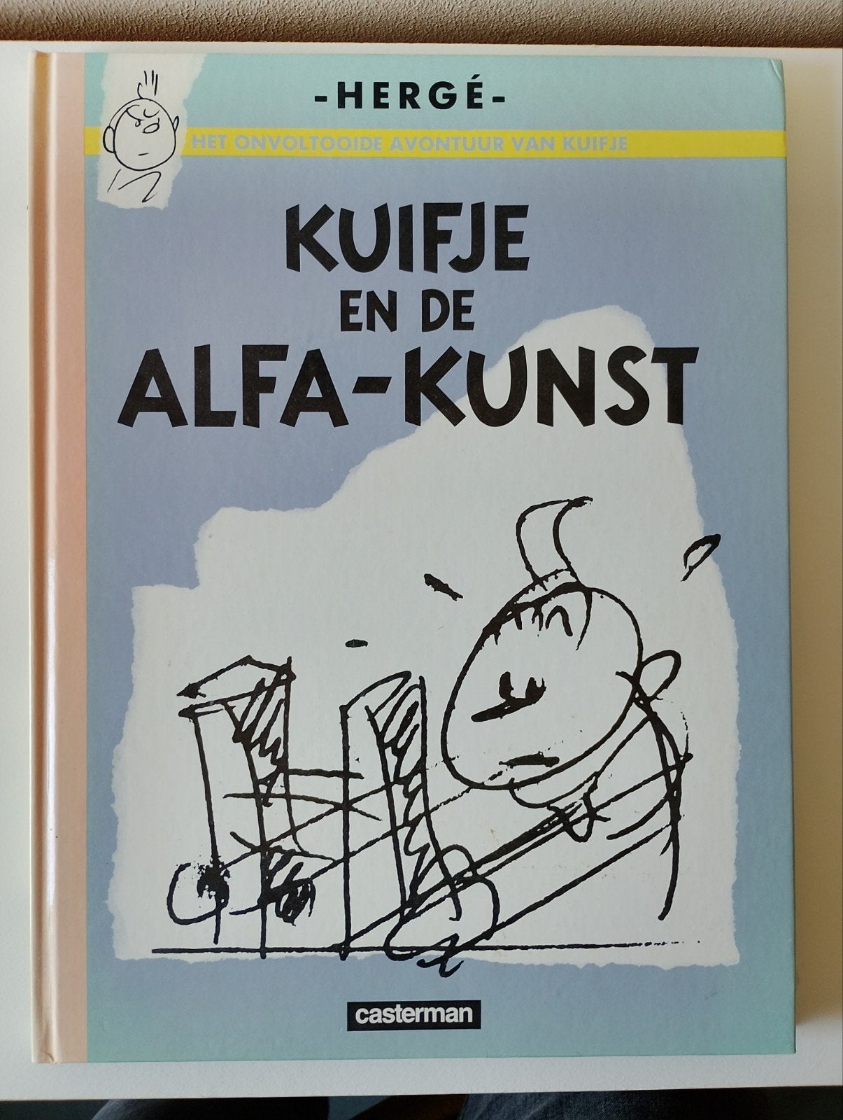 Kuifje en de Alfa-Kunst - Het onvoltooide avontuur luxe, Boeken, Stripboeken, Zo goed als nieuw, Eén stripboek, Ophalen of Verzenden
