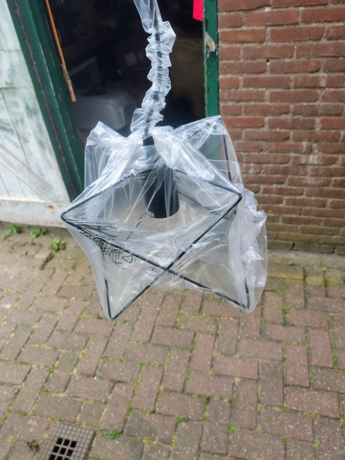 3x Nieuwe Industriële Hanglampen - Zwart Metaal, Nieuw, Metaal, Industrieel, E27 (groot)
