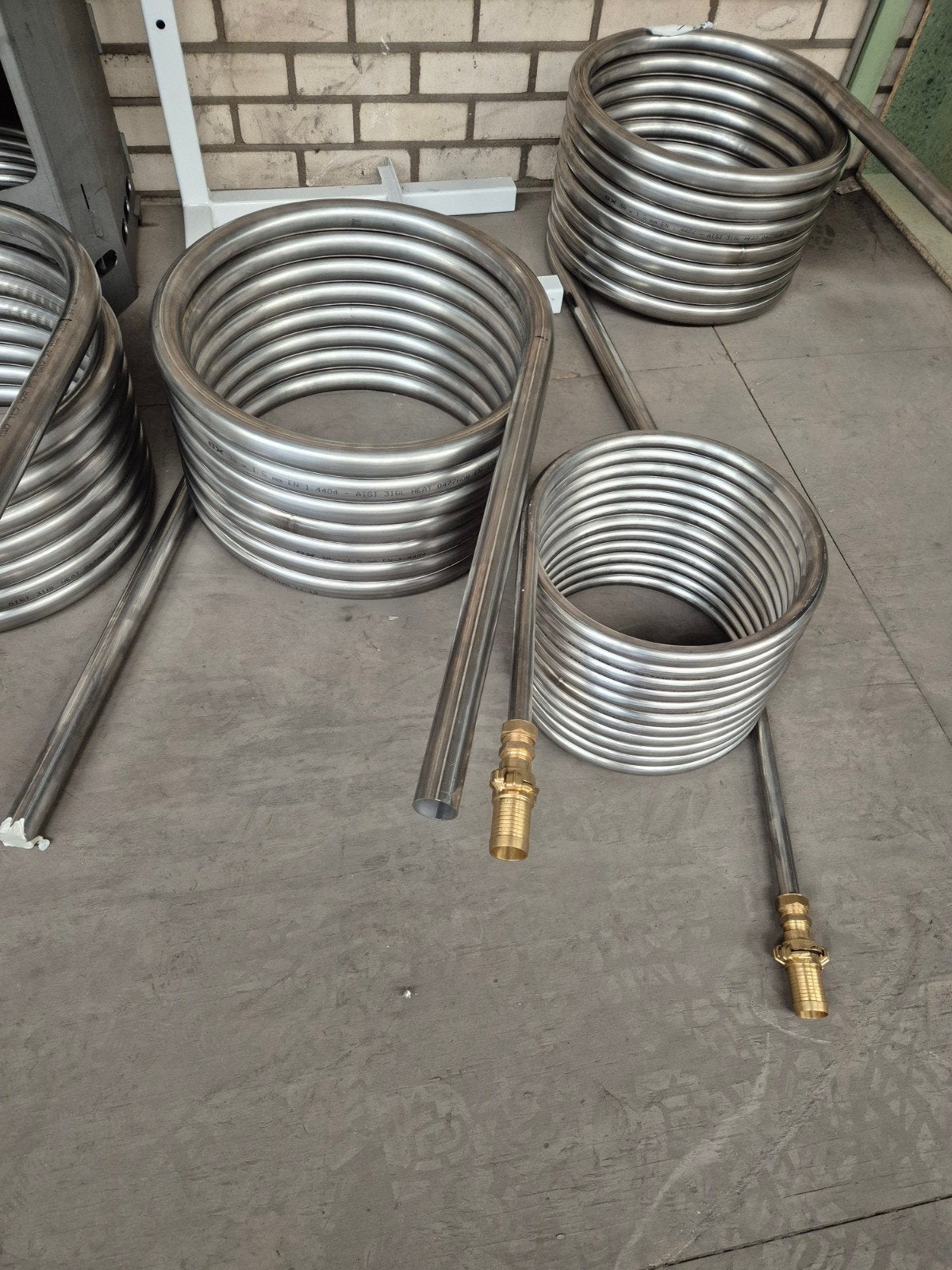 38mm spiraal RVS 316 hottub, Tuin en Terras, Ophalen, Nieuw