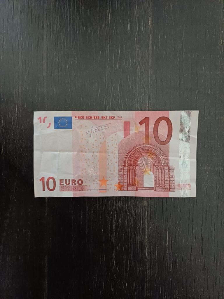 10 euro biljet uit 2002 - Eerste serie, Ophalen of Verzenden, Overige landen, 10 euro, Los biljet