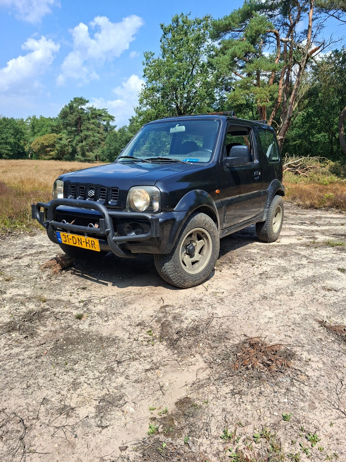 Suzuki Jimny 1.3 JLX 4WD AUT 1999 Zwart, Auto's, Suzuki, Automaat, 1005 kg, 40 €/maand, 4 cilinders