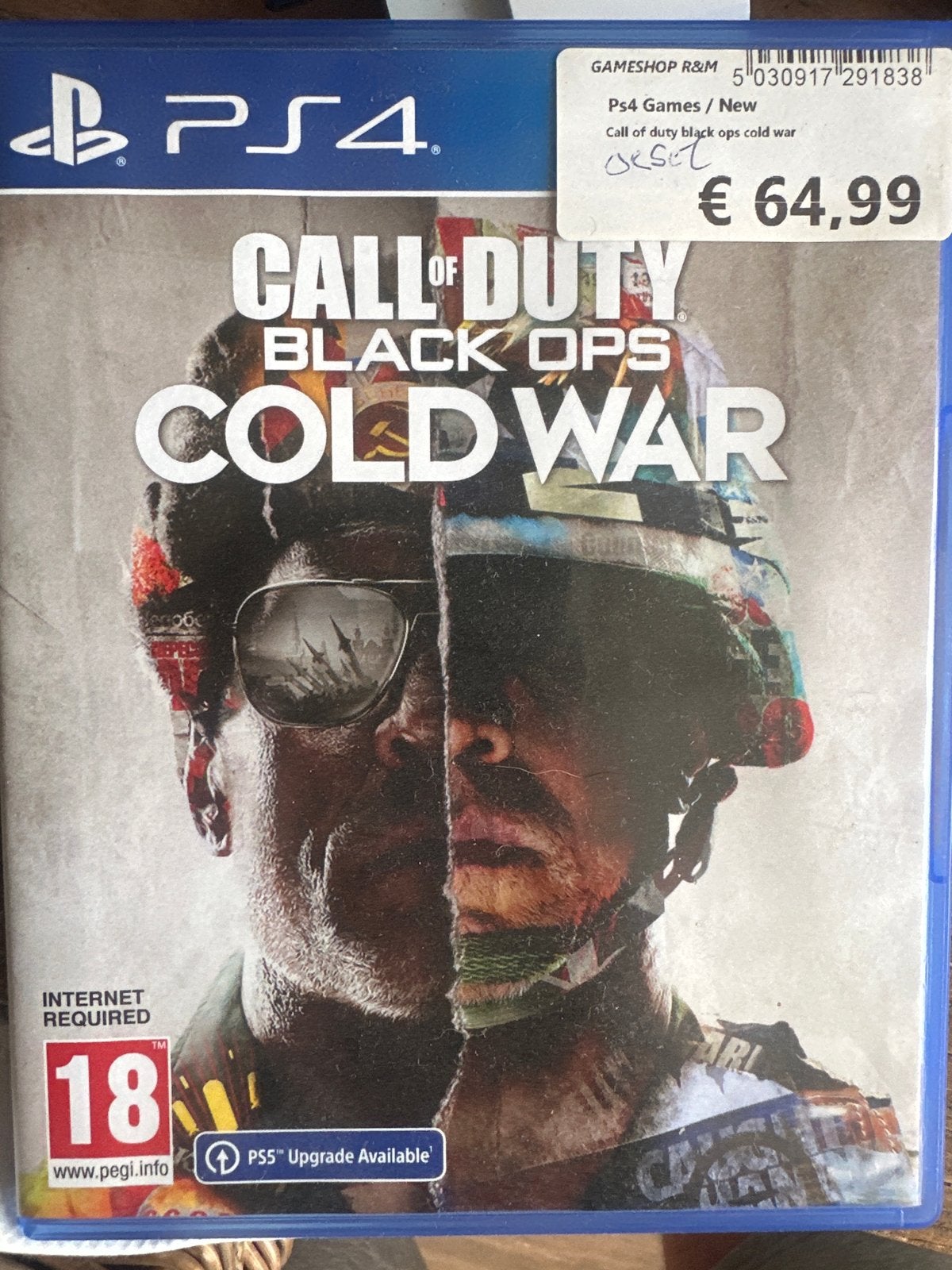 Call of Duty: Black Ops Cold War (PS4), Spelcomputers en Games, Games | Sony PlayStation 4, Ophalen, Online, Vanaf 18 jaar, Shooter