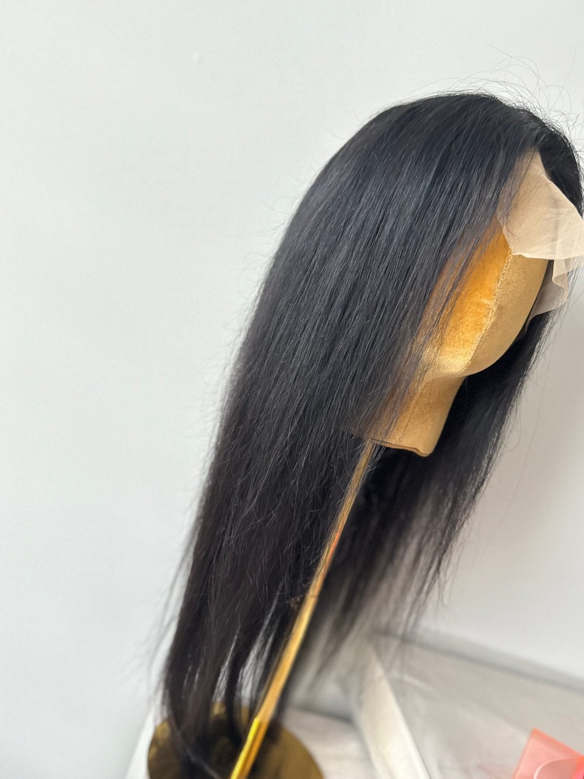 Mega lang nieuw haarwerk echt haar, Ophalen of Verzenden, Zo goed als nieuw, Pruik of Haarverlenging