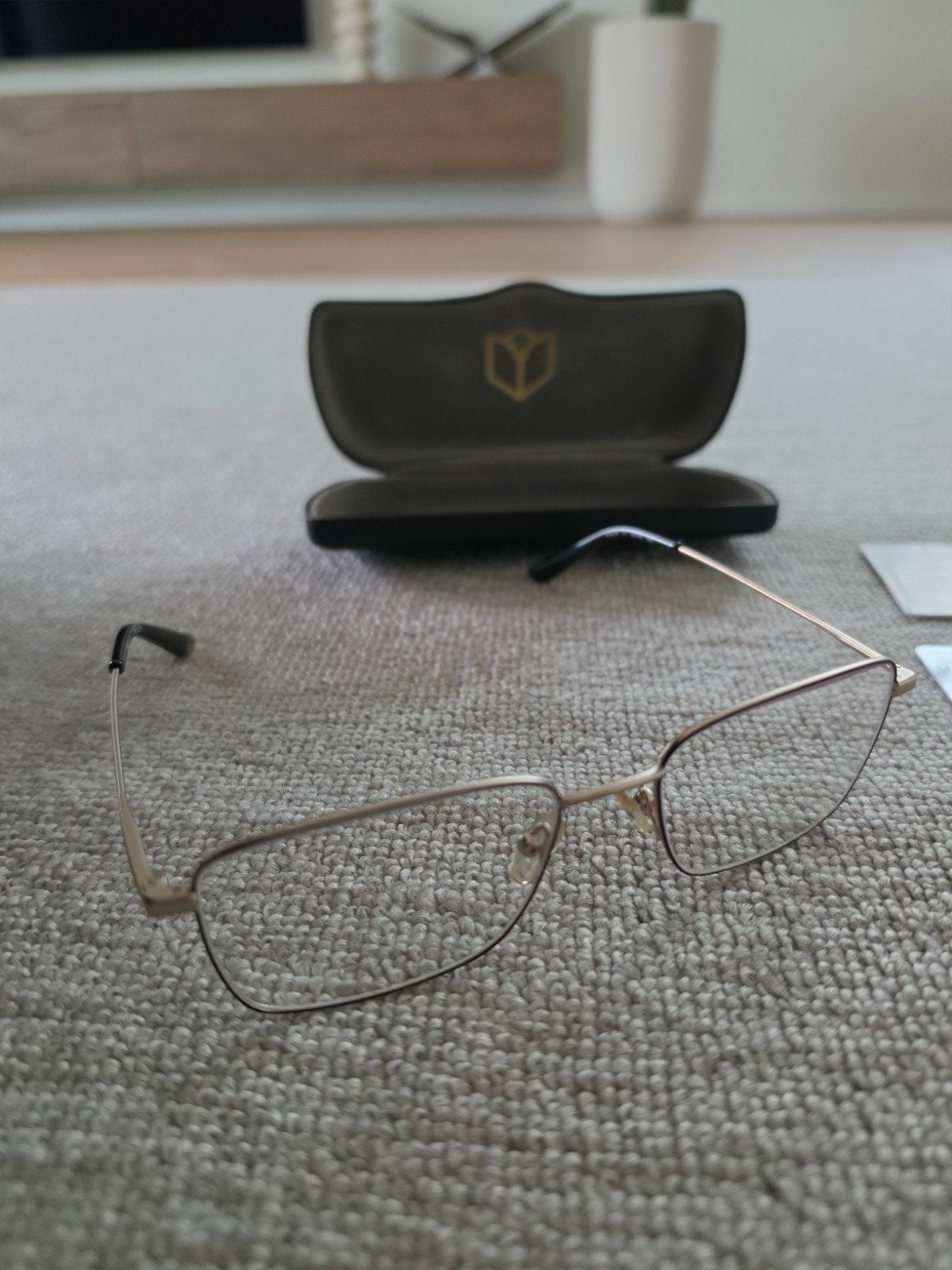 Bril dames heren Tulip Dutch Eyewear goudkleurige bril met Z, Overige merken, Overige kleuren, Ophalen of Verzenden, Zo goed als nieuw