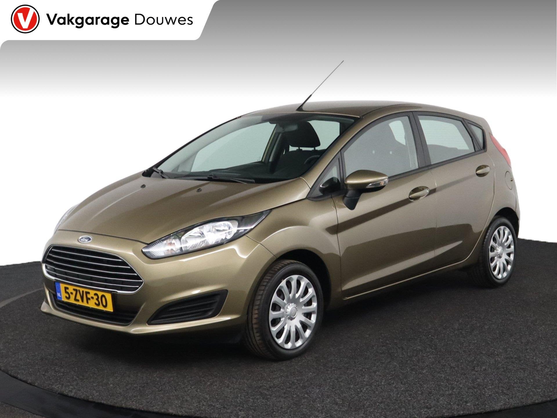Ford Fiesta 1.0 Style |NAP|1e eigenaar|Airco|5drs., Stof, 525 kg, Bruin, 23 km/l