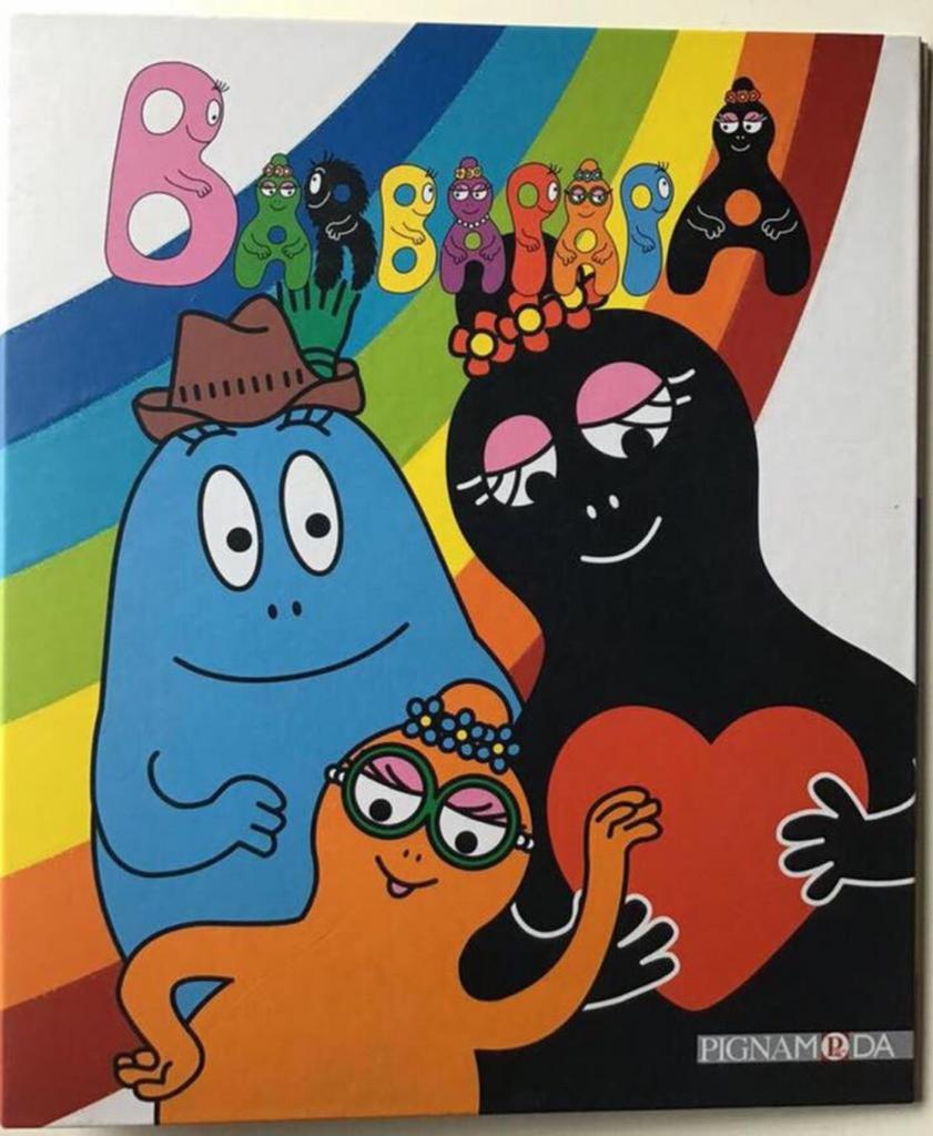 Barbapapa multomap 2-rings - ZGAN, Ophalen of Verzenden, Zo goed als nieuw