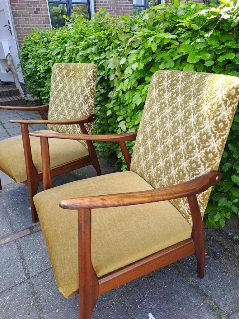 Vintage Mid-Century Modern Fauteuil - Scandinavisch Design, Ophalen