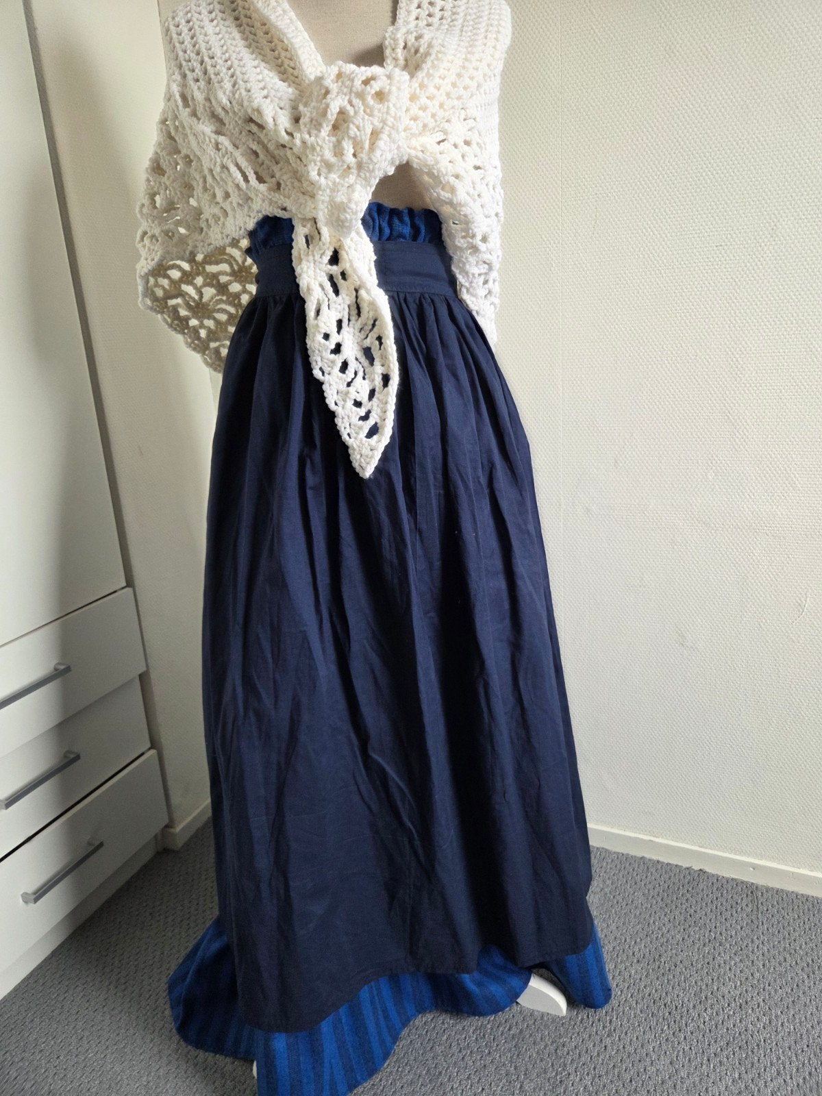 Eeuwfeest-themafeest-charles dickens-marktvrouw-+/-Mt 42/44,, Maat 42/44 (L), Nieuw, Ophalen of Verzenden, Kleding