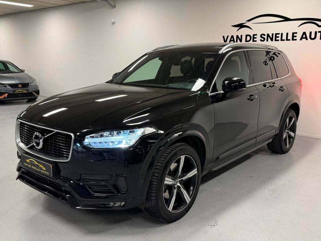 Volvo XC90 2.0 D5 AWD R-Design PANO/CAMERA/HUD/STUURVERW/GRO, Auto's, Volvo, Gebruikt, Euro 6, 4 cilinders, 1969 cc