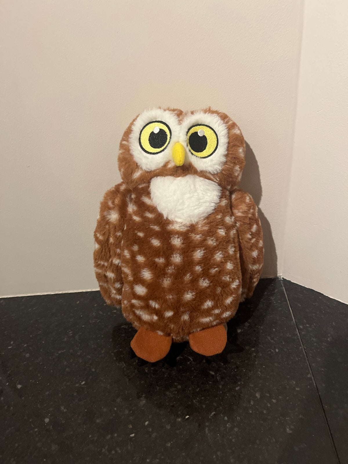 Leuke uilen knuffel, Ophalen of Verzenden, Gebruikt, Bruin, Overige typen
