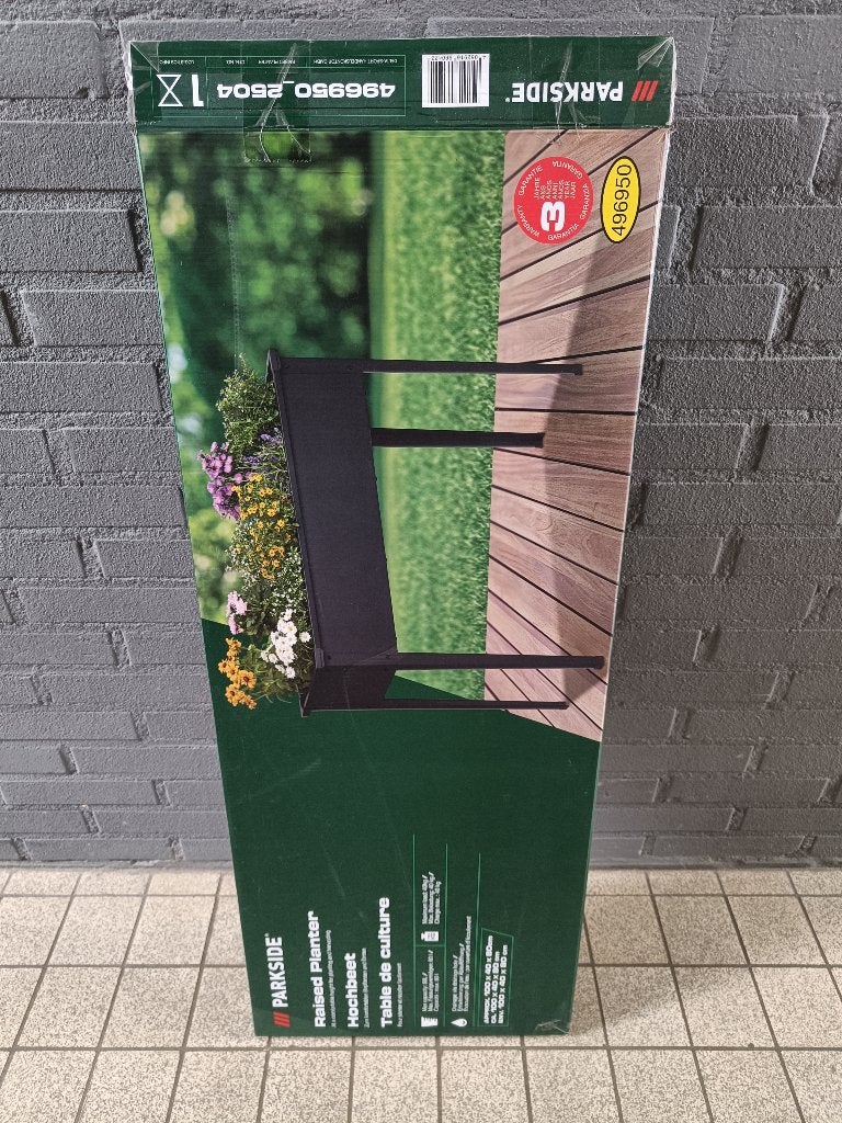 Nieuwe hoge plantenbak, Ophalen, 100 cm of meer, Nieuw, Balkon