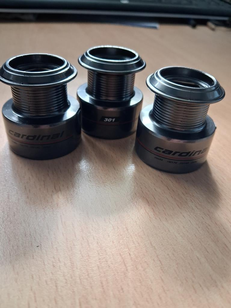 Reserve spoelen ABU Garcia Cardinal 301, Ophalen of Verzenden, Gebruikt, Overige typen