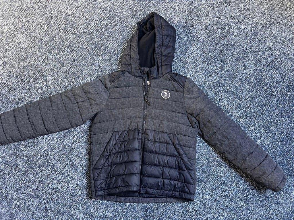 jas jongen - Abercrombie, Kleding | Heren, Overige maten, Ophalen of Verzenden, Abercrombie & Fitch, Grijs