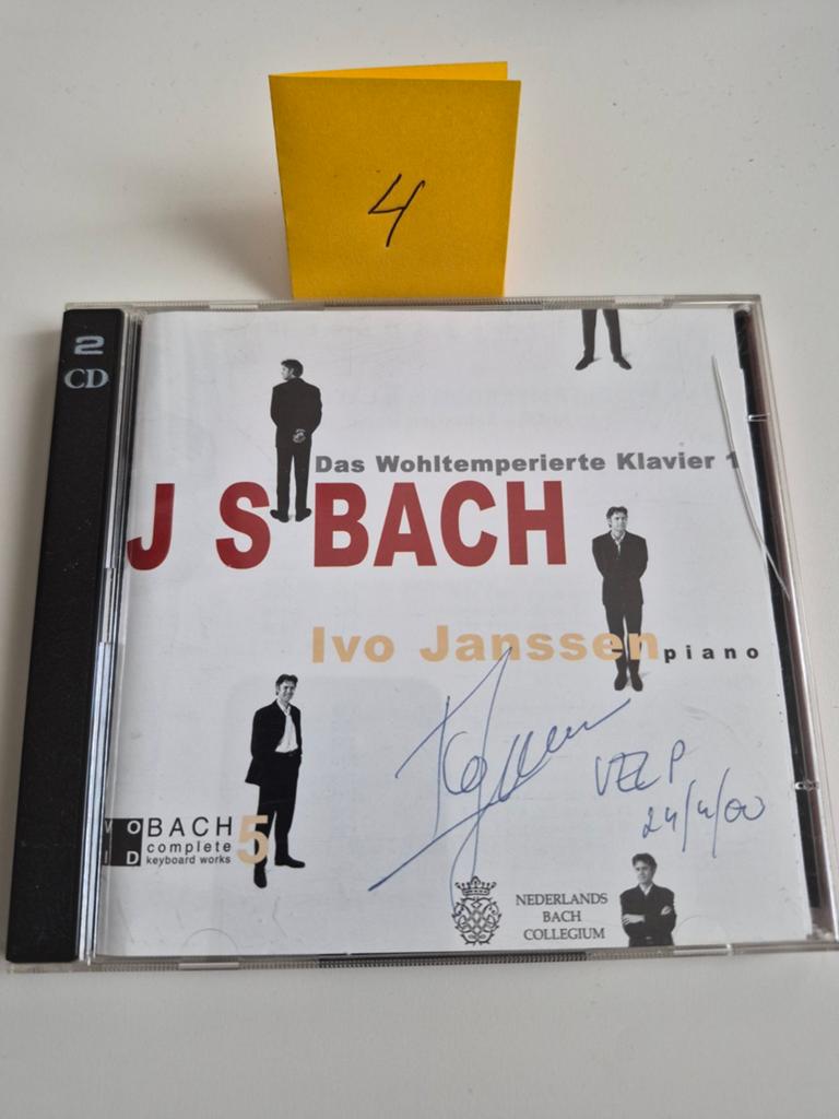 J.S. Bach: Das Wohltemperierte Klavier 1 - Ivo Janssen (2CD), Kamermuziek, Boxset, Ophalen of Verzenden, Zo goed als nieuw