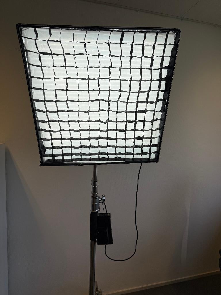 Godox FL150S Flexible LED Light + softbox, Ophalen, Zo goed als nieuw, Lamp of Flitsset