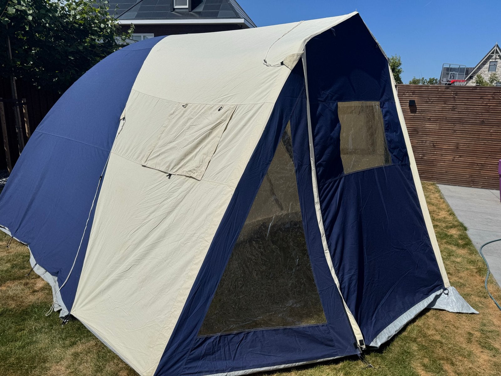 Ruime 5-persoons Obelink tent - Zeer goede staat., Caravans en Kamperen, Tenten, Ophalen, Zo goed als nieuw, Tot en met 5