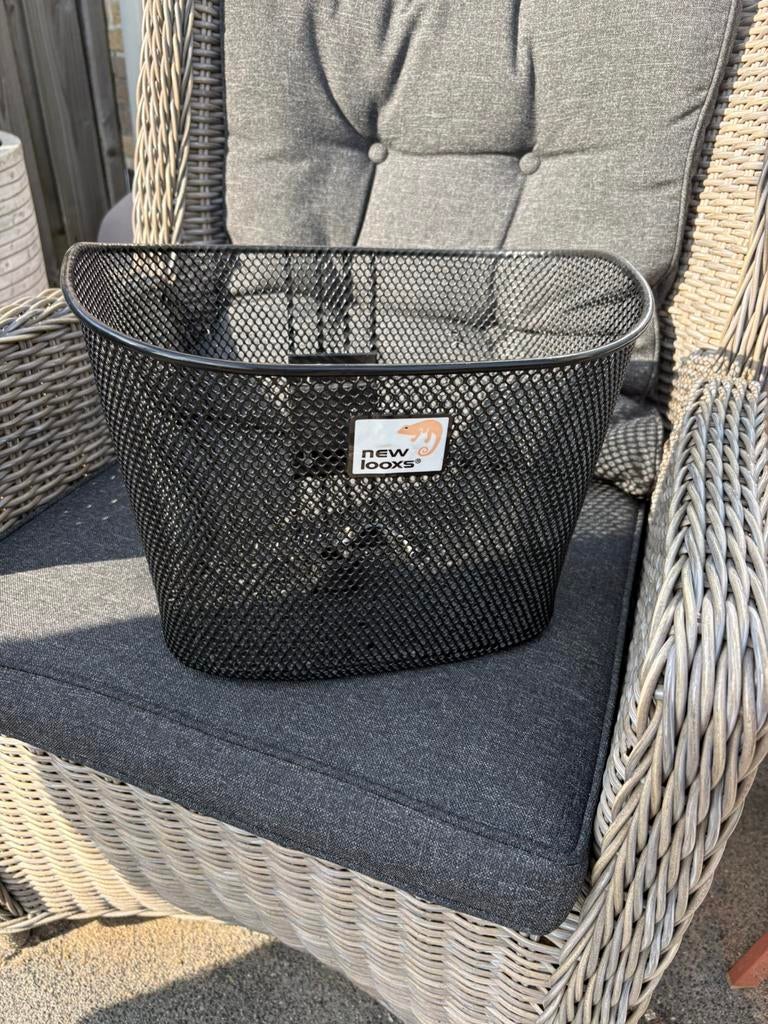 New Looxs fietsmand Zgan, Ophalen, Zo goed als nieuw, Fietsmand, Stuurbevestiging