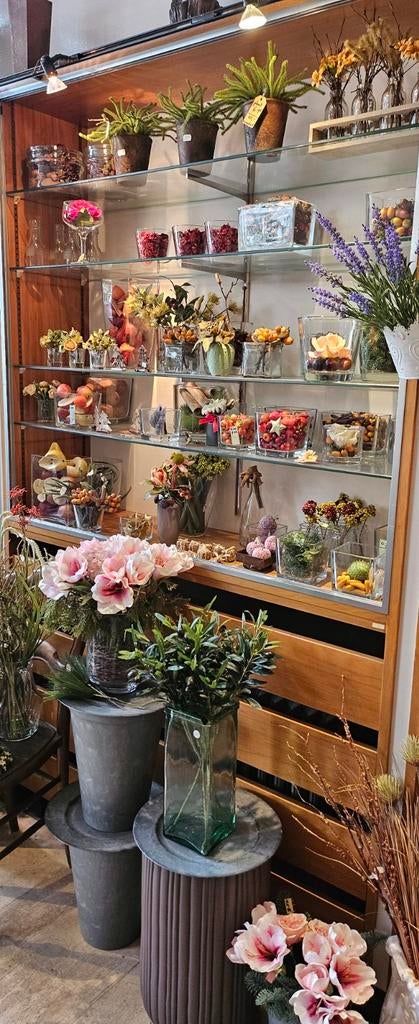 UITVERKOOP ZIJDE BLOEMEN EN PLANTEN  – ALLES MOET WEG!, Huis en Inrichting, Woonaccessoires | Kunstplanten en Kunstbloemen, Ophalen
