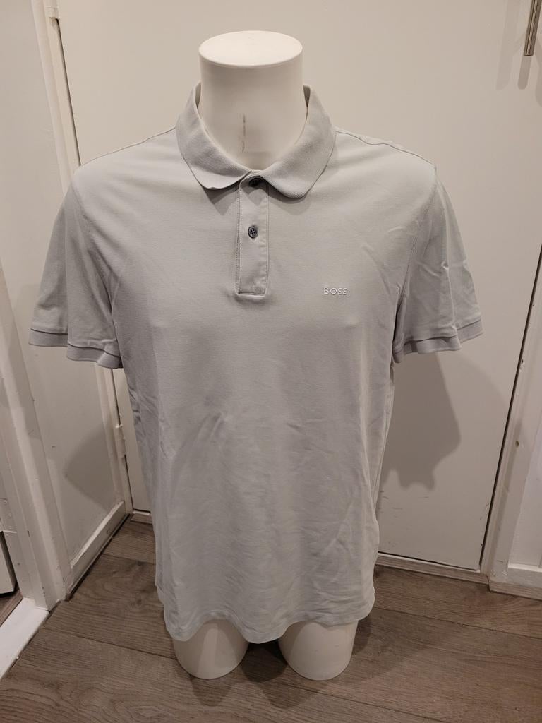 Mooie beige Hugo Boss polo maat XL, Kleding | Heren, Polo's, Beige, Maat 56/58 (XL), Ophalen of Verzenden, Zo goed als nieuw