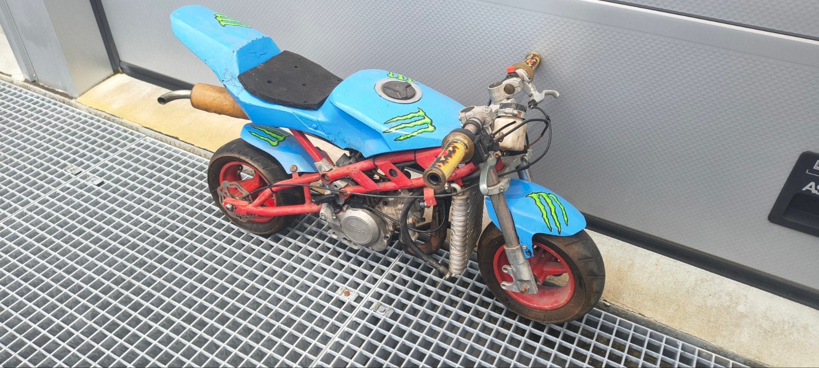 Power Eagle Minibike 39cc Blata B1 Replica - Project, Ophalen of Verzenden, Gebruikt, Overige typen