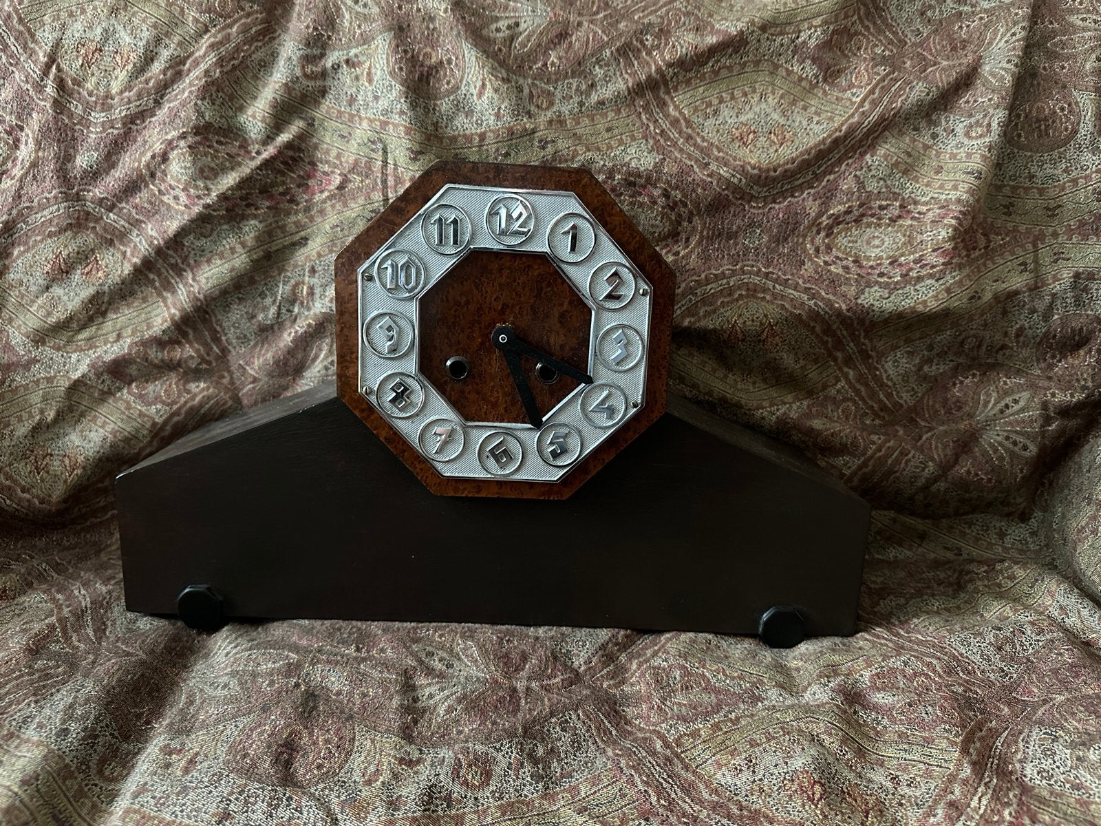 Amsterdamse School Art Deco Klok ca. 1925, Ophalen of Verzenden