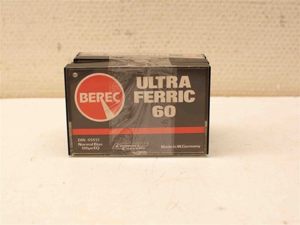 4 Berec cassettebandjes 38626, Ophalen of Verzenden, Gebruikt, Overige genres, 1 bandje
