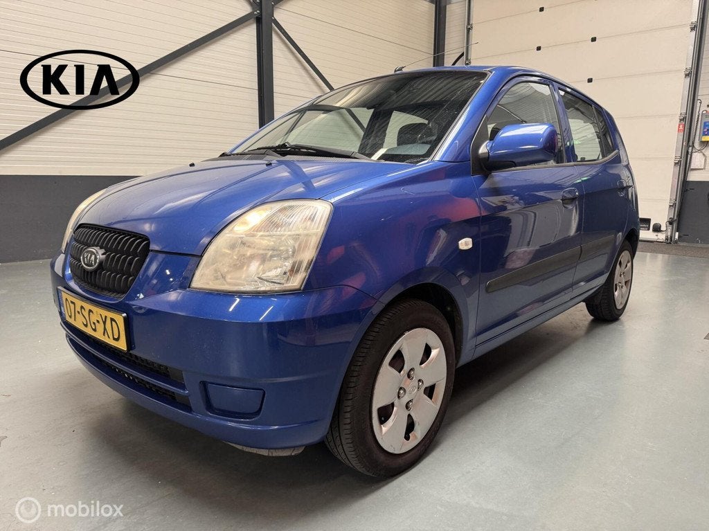 Kia Picanto 1.0 LXE Zuinig|Airco|1e Eig|Nieuwe apk!, Voorwielaandrijving, Stof, 4 cilinders, Metallic lak