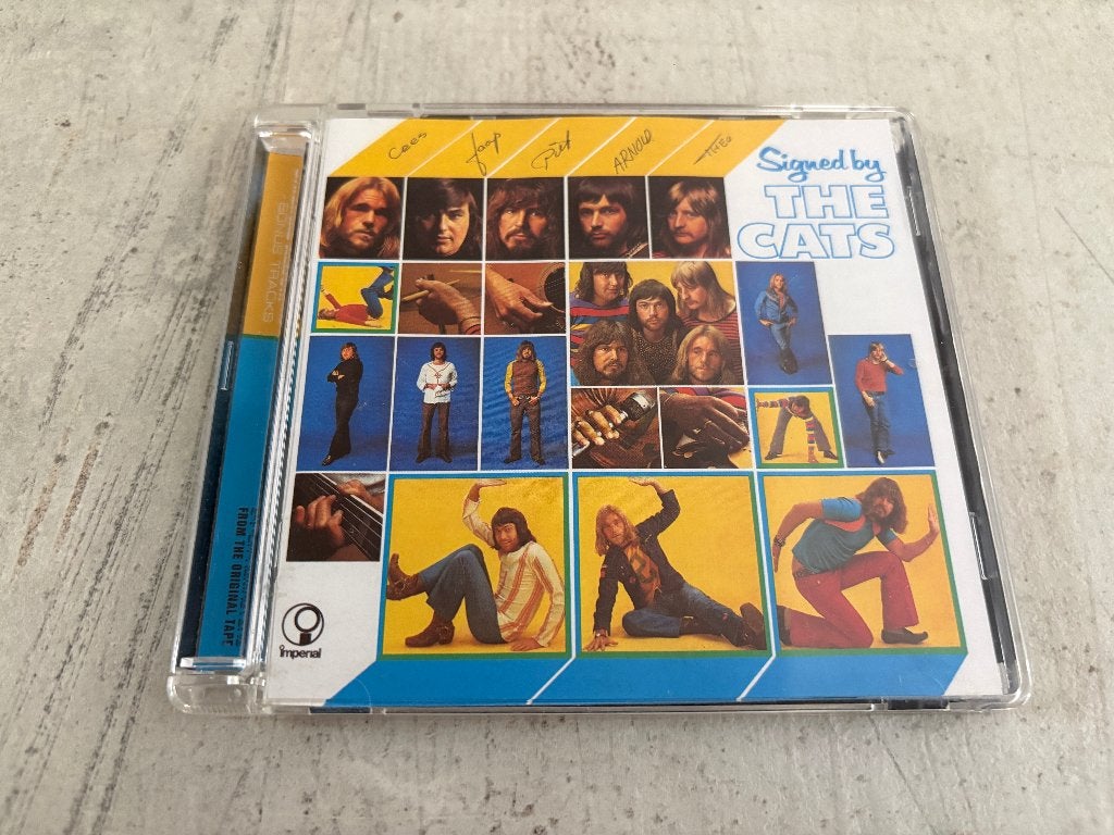 The Cats - Signed By The Cats CD, Cd's en Dvd's, Cd's | Pop, Zo goed als nieuw, Pop, Album, Ophalen of Verzenden