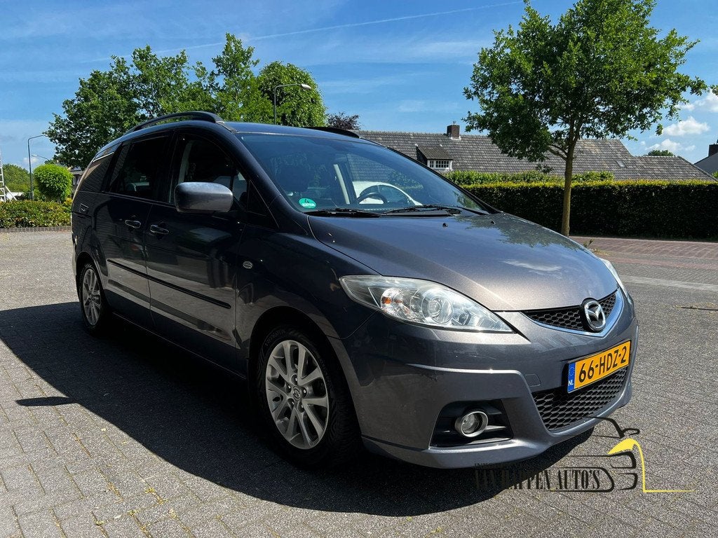 Mazda 5 1.8 Executive / 7-PERSOONS, Auto's, Stof, Gebruikt, Zwart, 4 cilinders