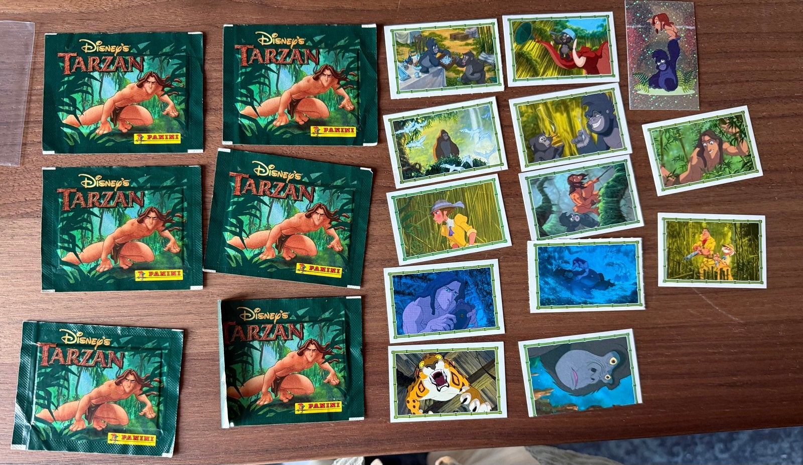Disney's Tarzan Panini stickers - Geseald en losse stickers, Verzamelen, Ophalen of Verzenden, Gebruikt, Strip of Tekenfilm