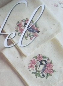Borduurpatroon  Koolmeesjes  nr 5622, Verzenden, Nieuw, Handborduren, Patroon