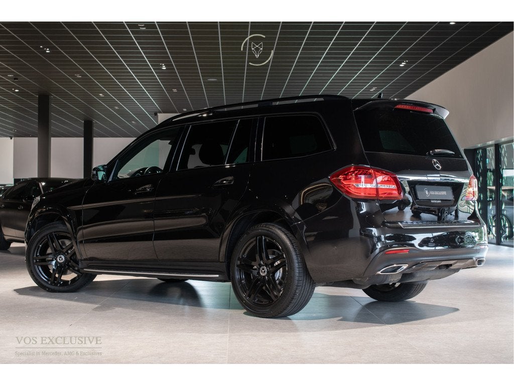 Mercedes-Benz GLS 350 d 4M AMG Night|7-Persoons|21''|ACC|Key, Auto's, Mercedes-Benz, Gebruikt, Euro 6, 7 stoelen, Leder