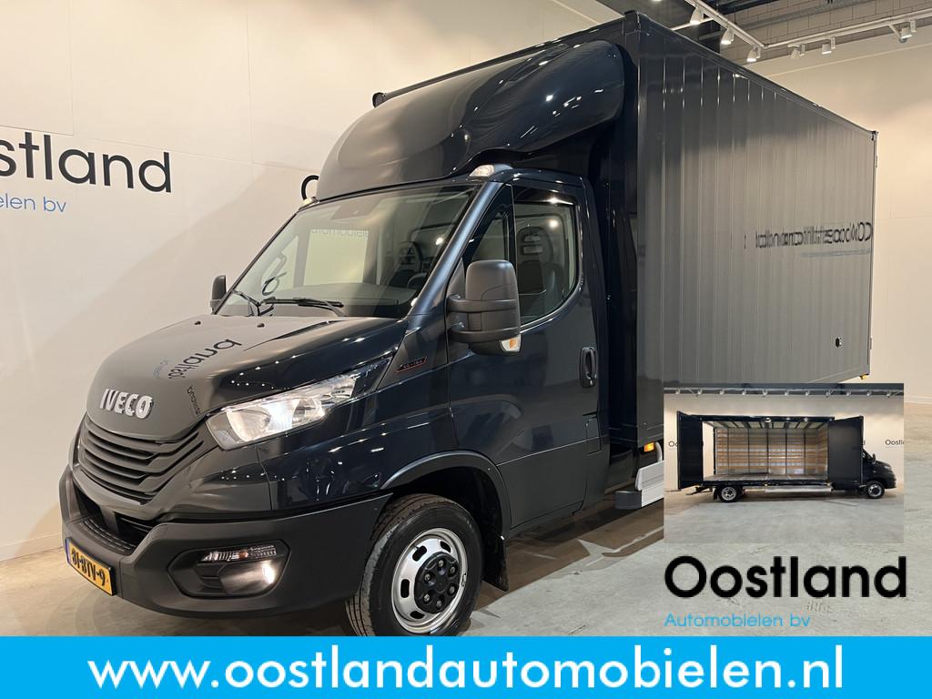 Iveco Daily 50C18 3.0 Bakwagen / Euro 6 / Zweedse Bak / Luch, Origineel Nederlands, Bedrijf, 175 pk, Zilver of Grijs