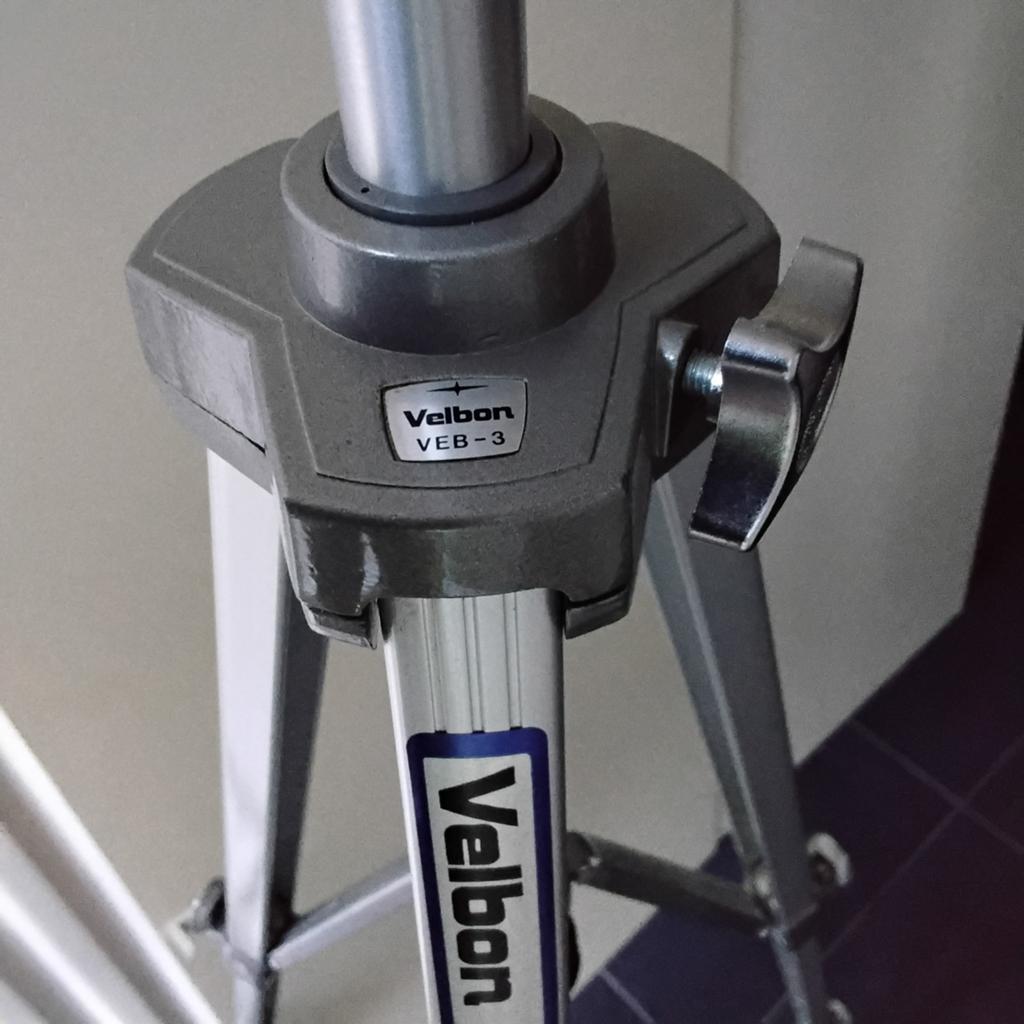 Velbon Camera Statief - VEB-3 - (Zo Goed Als Nieuw!), Audio, Tv en Foto, Fotografie | Statieven en Balhoofden, Zo goed als nieuw