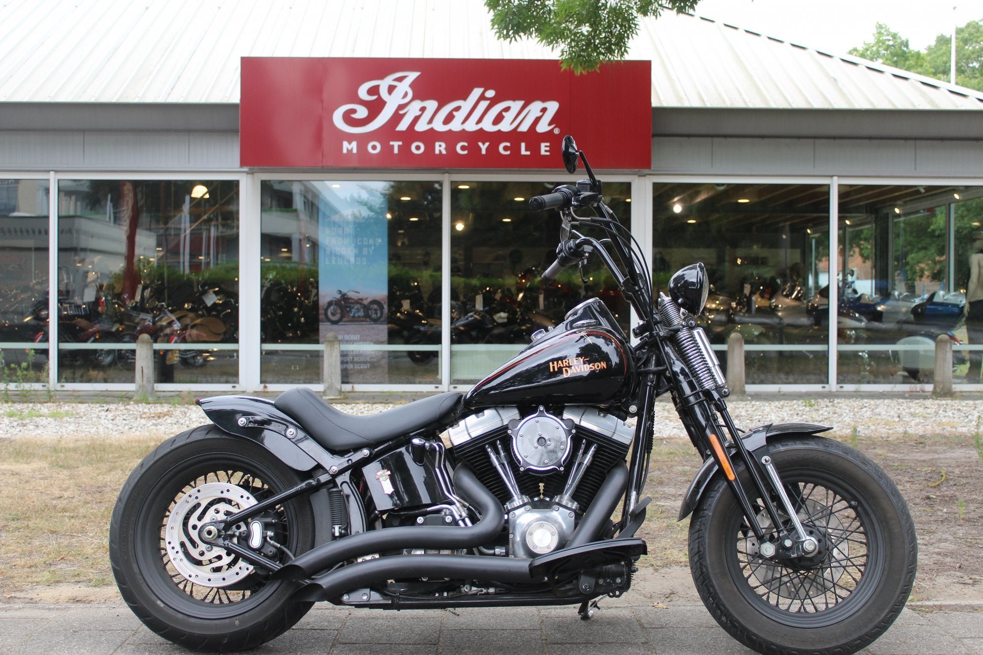 Harley-Davidson Softail FLSTSB Crossbones, Chopper, Bedrijf, Meer dan 35 kW, 1584 cc
