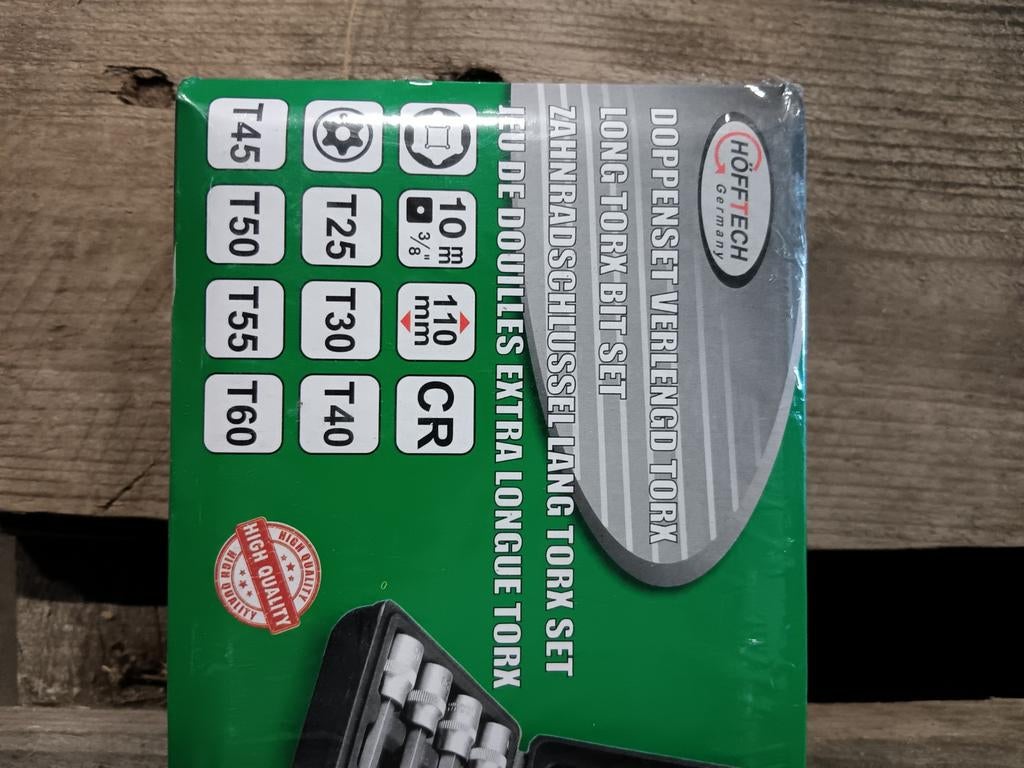 Hofftech Doppenset Verlengd Torx Bit-Set Nieuw, Ophalen of Verzenden, Nieuw