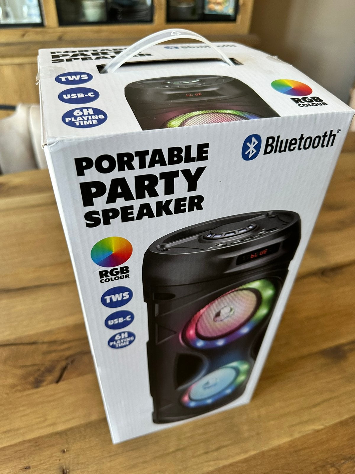 Grundig Partyseaker.nieuw in de doos., Overige merken, Verzenden, Nieuw, Minder dan 60 watt