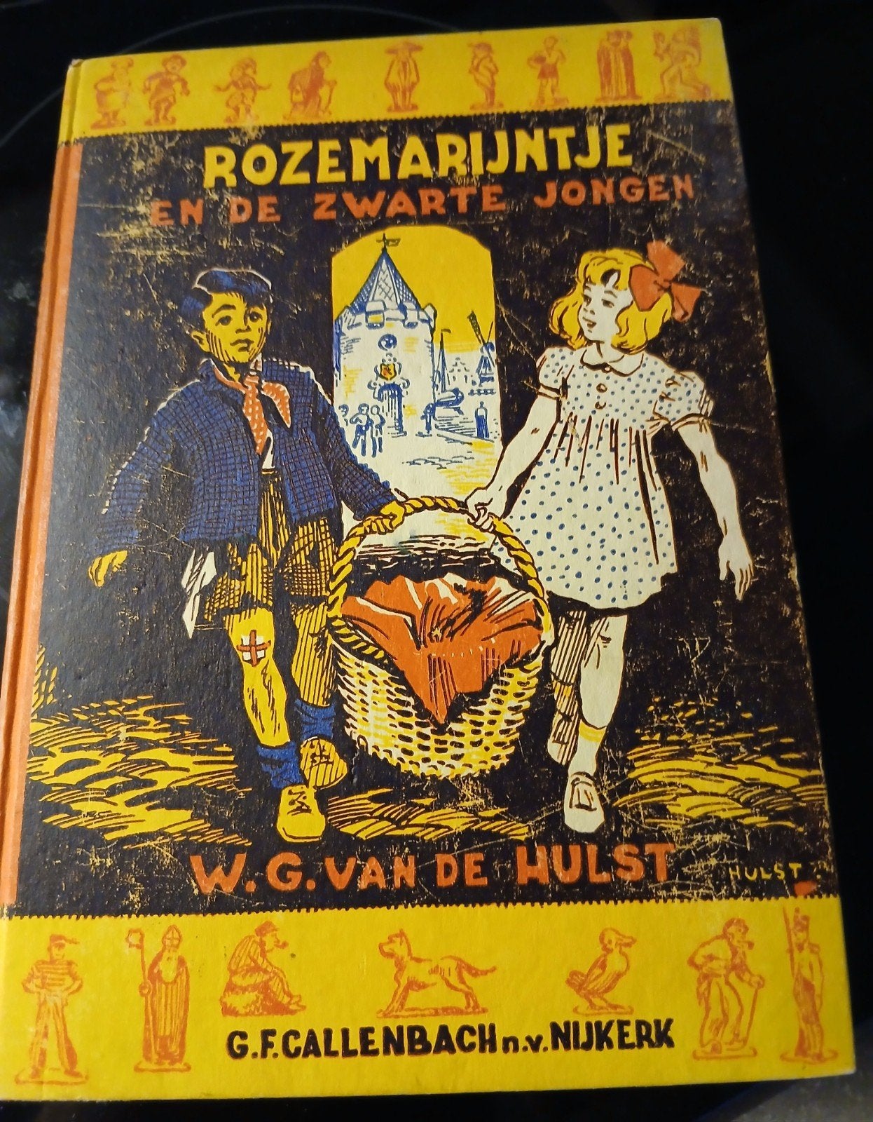 Rozemarijntje en de Zwarte Jongen - W.G. van de Hulst, Ophalen of Verzenden, Gelezen, W.G. van de Hulst, Fictie algemeen