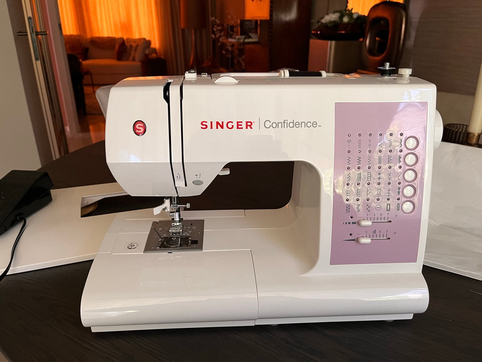 Singer Confidence Naaimachine - Zo goed als nieuw, Ophalen of Verzenden, Zo goed als nieuw, Naaimachine, Singer
