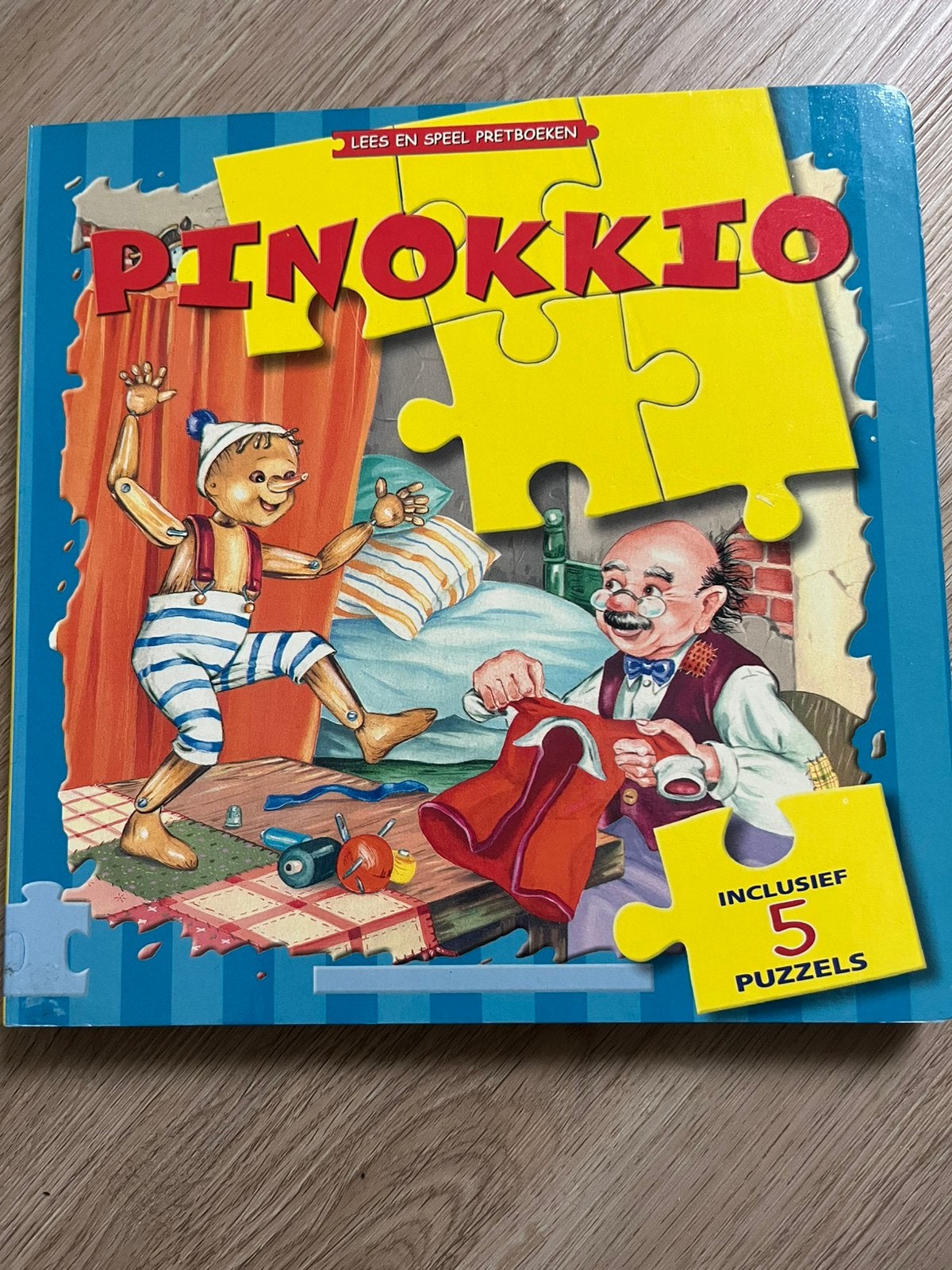 Pinokkio lees en speel pretboeken, Boeken, Eén stripboek, Ophalen of Verzenden, Zo goed als nieuw