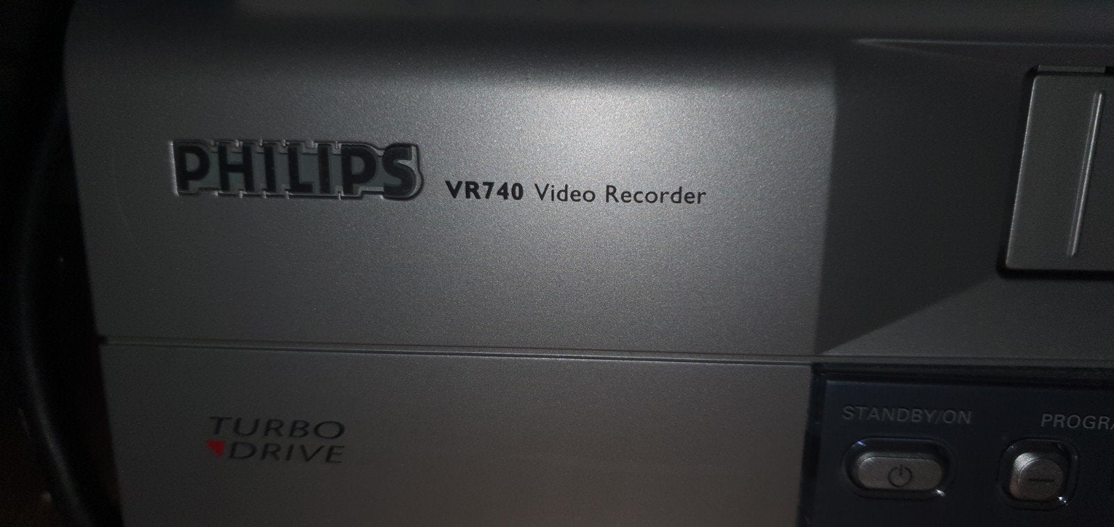 Philips VR740 Video Recorder HIFI Stereo Turbo Drive VCR, Ophalen, Gebruikt, VHS-speler of -recorder