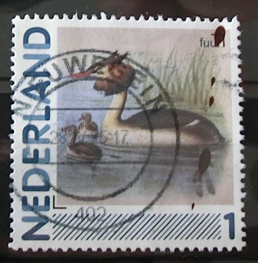 persoonlijke postzegel, Vogels, gest (lees aub), Ophalen of Verzenden, Na 1940, Gestempeld