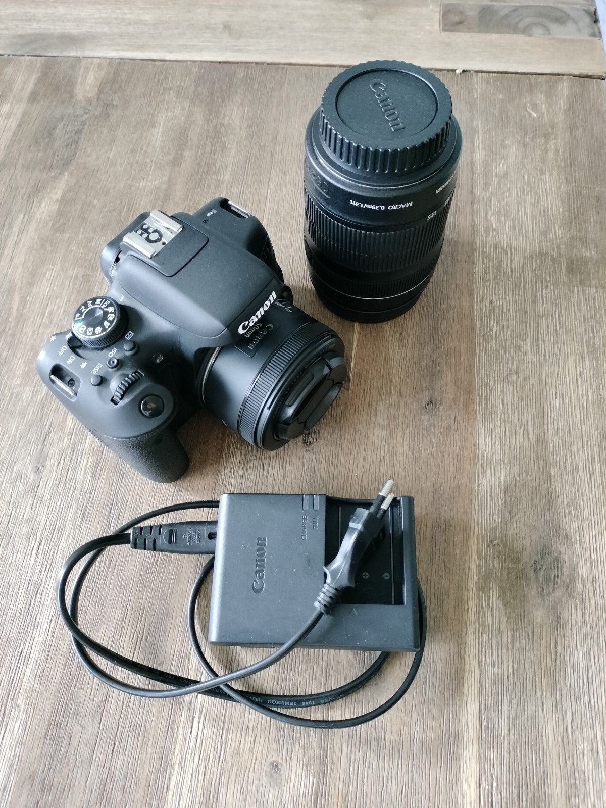 Nette Canon EOS 750D, Ophalen, Zo goed als nieuw, Spiegelreflex, Canon