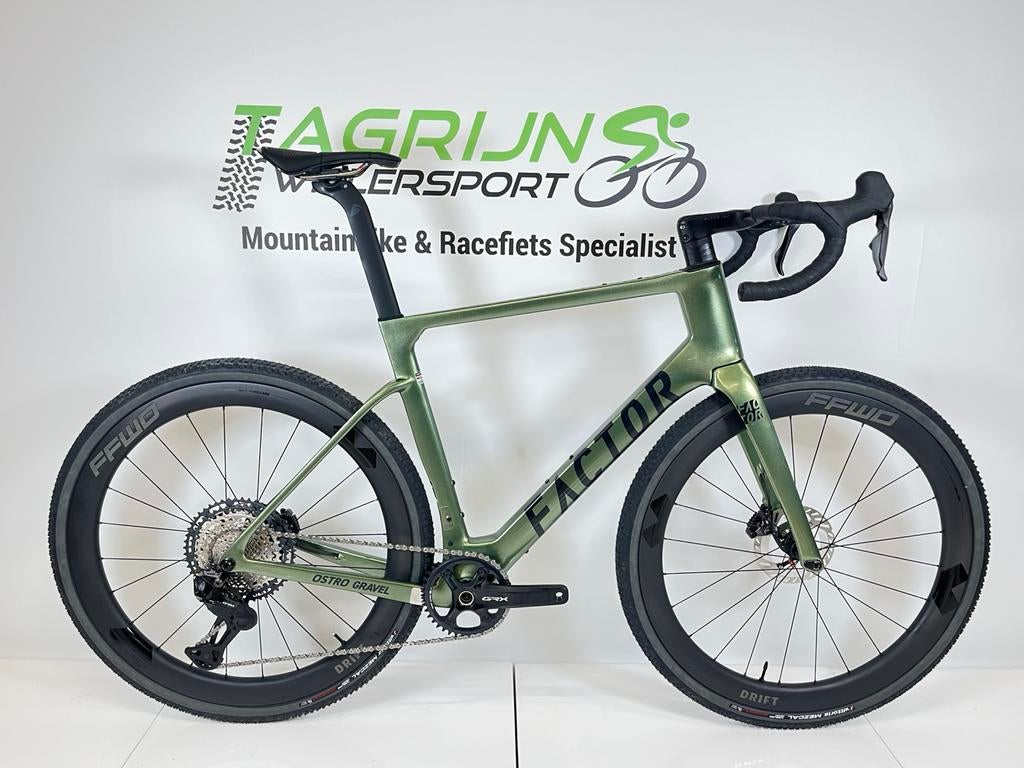 Nieuwe Factor Ostro gravel bike Shimano GRX Di2 1x12sp FFWD, Ophalen, 28 inch, Nieuw, Factor
