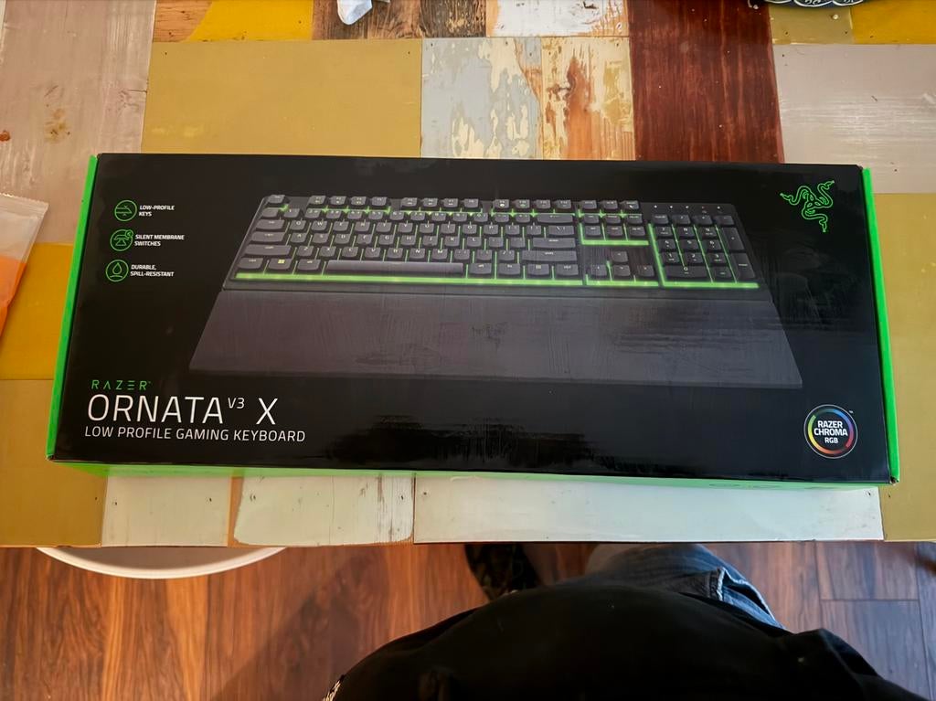 Razer Ornata V3 X Gaming Toetsenbord RGB met polssteun, Computers en Software, Toetsenborden, Gaming toetsenbord, Ophalen of Verzenden