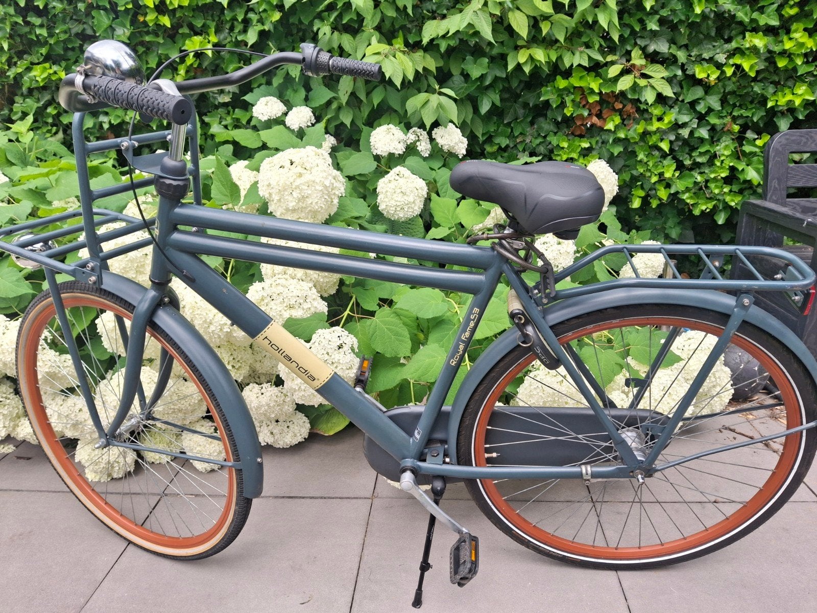 Hollandia Transportfiets heren/jongens - 28 inch, Ophalen, Zo goed als nieuw, Velgrem, Overige merken