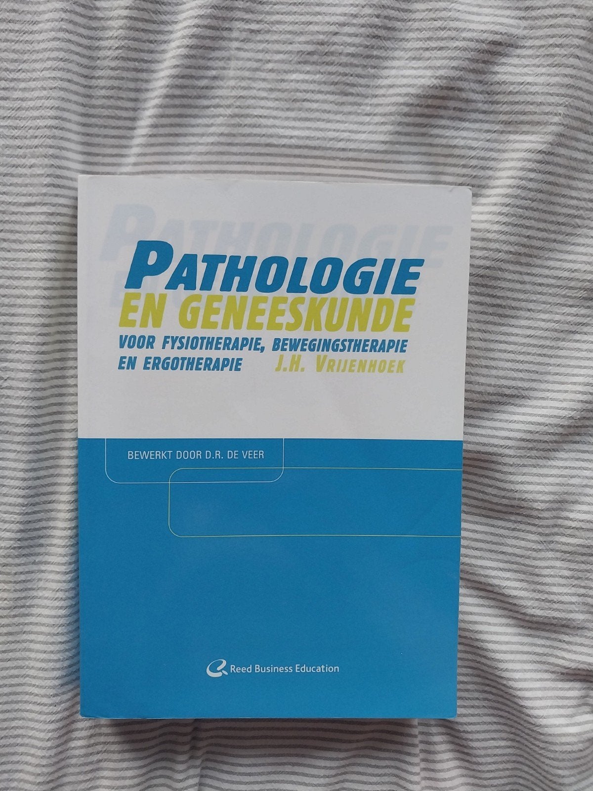 Pathologie en Geneeskunde - Fysiotherapie, Bewegingstherapie, Gelezen, J.H. Vrijenhoek, Beta, HBO