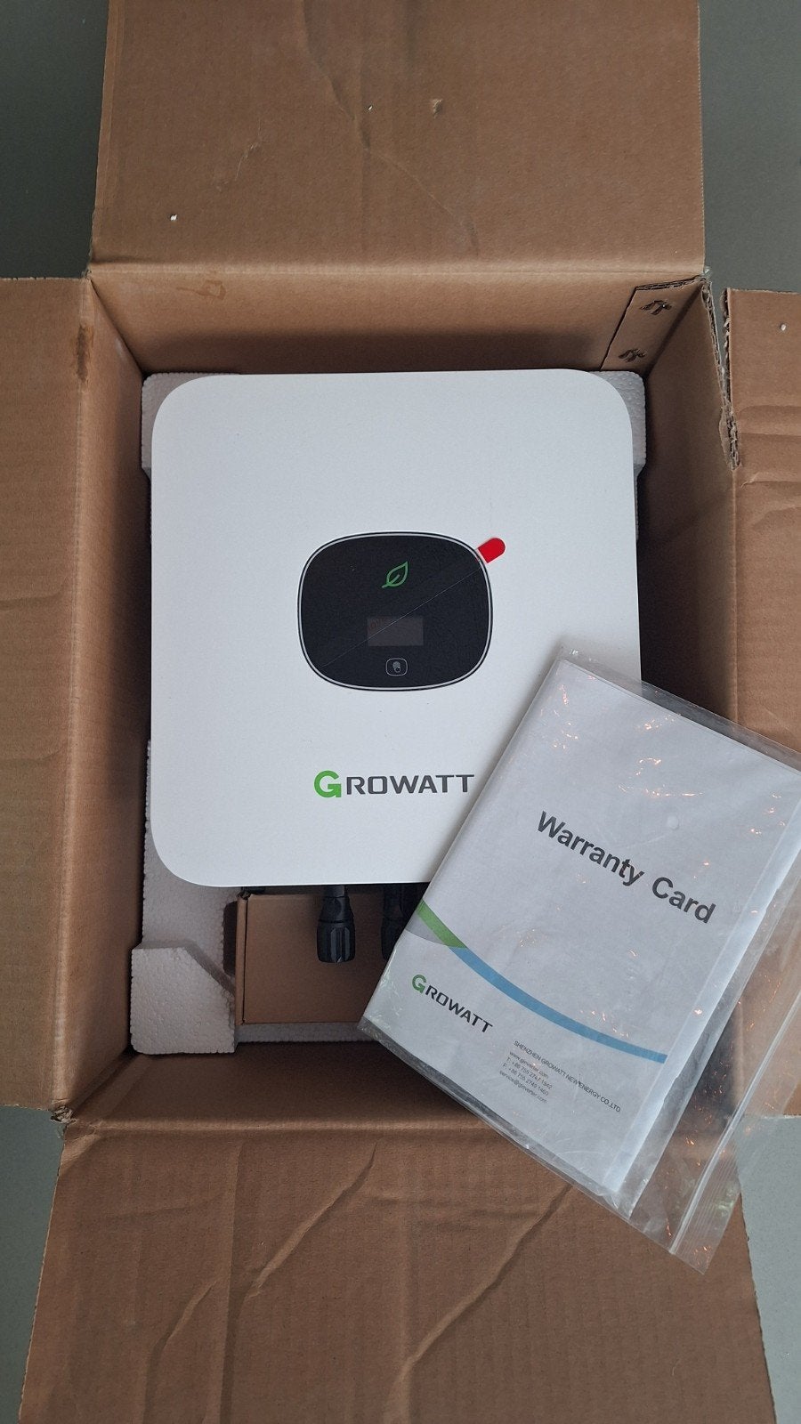 Growatt MIC 3000 TL-X, Doe-het-zelf en Verbouw, Ophalen of Verzenden, Zo goed als nieuw